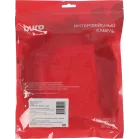 Кабель Buro BU-PCAB-ZP2 IEC C13 Евровилка угловой 5м черный (пакет)