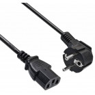 Кабель Buro BU-PCAB-1.8-16A IEC C13 Евровилка 1.8м