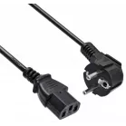 Кабель Buro BU-PCAB-3M-16A IEC C13 Евровилка 3м