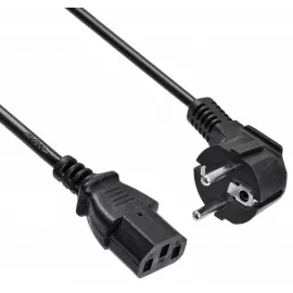 Кабель Buro BU-PCAB-3M-16A IEC C13 Евровилка 3м