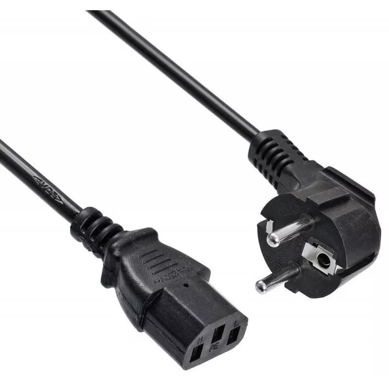 Кабель Buro BU-PCAB-3M-16A IEC C13 Евровилка 3м