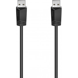 Кабель Hama H-200601 00200601 ver2.0 USB A (m) USB A(m) 1.5м черный