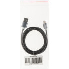 Кабель Premier 6-703M2 1.0BK USB (m)-Lightning (m) 1м черный пакет