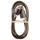 Кабель Premier 6-703M2 1.0BK USB (m)-Lightning (m) 1м черный пакет