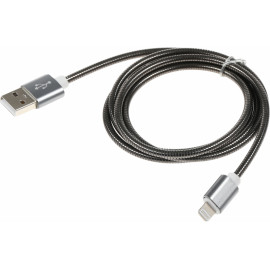Кабель Premier 6-703M2 1.0BK USB (m)-Lightning (m) 1м черный пакет