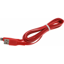 Кабель Premier 6-703RL45 2.0R USB (m)-Lightning (m) 2м красный пакет