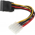 Кабель Premier 6-096-SATA-PSY Molex 8981 SATA SATA 0.15м (пакет)