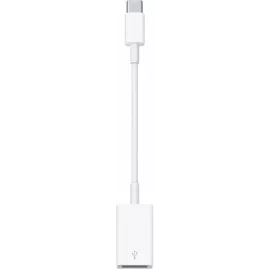 Переходник Apple A1632 MJ1M2FE/A USB (f)-USB Type-C (m) 0.11м белый