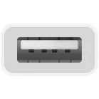 Переходник Apple A1632 MJ1M2FE/A USB (f)-USB Type-C (m) 0.11м белый