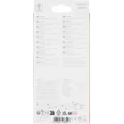 Кабель Hama H-201579 00201579 USB (m)-Lightning (m) 1м белый