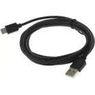 Кабель Buro BU-USB-AC-2M-3A USB (m)-USB Type-C (m) 2м черный