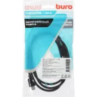 Кабель Buro BU-USB-AC-1M-60W USB (m)-USB Type-C (m) 1м черный