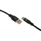 Кабель Digma DG-USBA-С-1M-27W USB (m)-USB Type-C (m) 1м черный