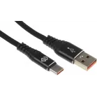 Кабель Digma DG-USBA-С-2M-27W USB (m)-USB Type-C (m) 2м черный