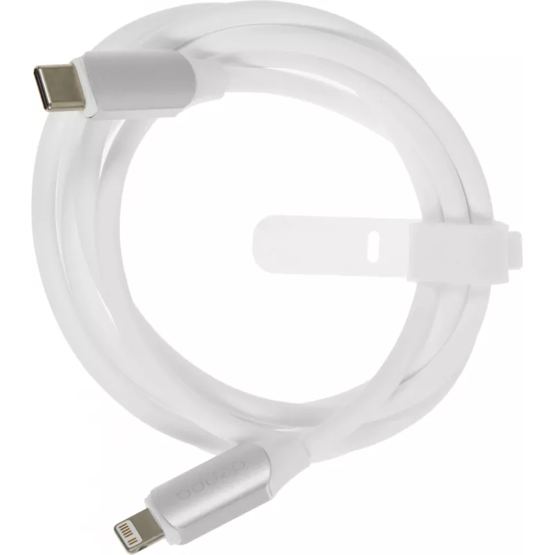 Кабель Deppa 72537 USB Type-C (m)-Lightning (m) 1.2м белый коробка