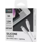 Кабель Deppa 72537 USB Type-C (m)-Lightning (m) 1.2м белый коробка