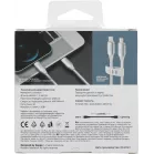 Кабель Deppa 72537 USB Type-C (m)-Lightning (m) 1.2м белый коробка