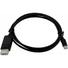 Кабель Buro ver1.4 USB Type-C (m) DisplayPort (m) 1.5м (BU-TYPEC-DP-1.5M) черный