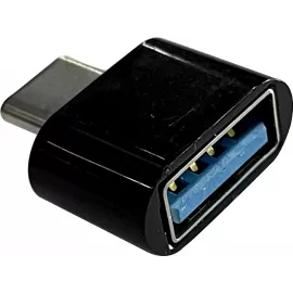 Адаптер Buro ver3.0 USB A(f) USB Type-C (m) (BU-USB3-AF-CM) черный
