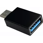 Адаптер Buro BU-USB2-AF-CM USB A(f) USB Type-C (m) черный