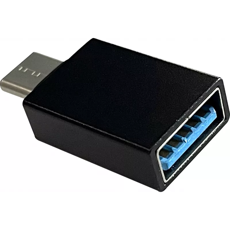 Адаптер Buro BU-USB2-AF-CM USB A(f) USB Type-C (m) черный