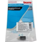 Переходник Buro BU-LIGHT-TYPEC(F) Lightning (m)-USB Type-C (F) черный