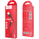 Кабель Hoco X25 Soarer X25 USB (m)-USB Type-C (m) 1м черный коробка