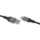 Кабель Hoco X86 Micro Spear X86 MICRO USB (m)-micro USB (m) 1м черный коробка
