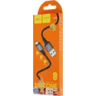 Кабель Hoco X86 Micro Spear X86 MICRO USB (m)-micro USB (m) 1м черный коробка