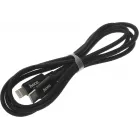 Кабель Hoco X89 Wind iP USB Type-C (m)-Lightning (m) 1м черный коробка