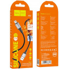 Кабель Hoco X92 Honest IP USB (m)-Lightning (m) 3м черный коробка
