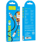 Кабель Hoco X92 Honest Micro USB (m)-micro USB (m) 3м черный коробка
