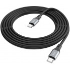 Кабель Hoco X92 Honest X92 HONEST TYPE-C TO TYPE-C USB Type-C (m)-USB Type-C (m) 3м черный коробка