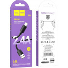 Кабель Hoco X96 Hyper iP USB (m)-Lightning (m) 1м черный коробка