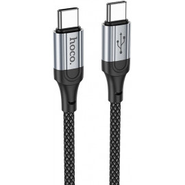 Кабель Hoco X102 Fresh Type-C to Type-C USB Type-C (m)-USB Type-C (m) 1м черный коробка