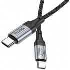 Кабель Hoco X102 Fresh Type-C to Type-C USB Type-C (m)-USB Type-C (m) 1м черный коробка