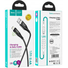 Кабель Hoco U93 Shadow iP U93 SHADOW IP USB (m)-Lightning (m) 1.2м черный коробка