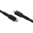 Кабель Hoco U110 iP PD USB Type-C (m)-Lightning (m) 1.2м черный коробка