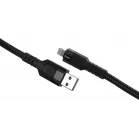 Кабель Hoco U110 iP USB (m)-Lightning (m) 1.2м черный коробка