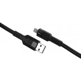 Кабель Hoco U110 iP USB (m)-Lightning (m) 1.2м черный коробка