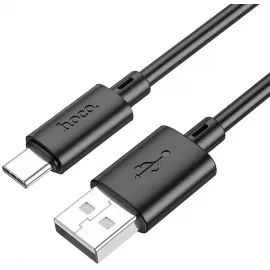 Кабель Hoco X88 Gratified X88 GRATIFIED TYPE-C USB (m)-USB Type-C (m) 1м черный