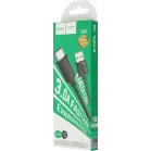 Кабель Hoco X88 Gratified X88 GRATIFIED TYPE-C USB (m)-USB Type-C (m) 1м черный