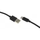 Кабель KingPrice KP-USBAC-3A-2m USB (m)-USB Type-C (m) 2м черный