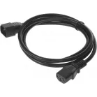 Кабель KingPrice KP-PC-C13-C14-1.5m IEC C13 IEC C14 1.5м черный