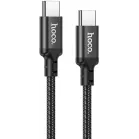 Кабель Hoco X14 TYPE-C TO TYPE-C(52215) USB Type-C (m)-USB Type-C (m) 1м черный