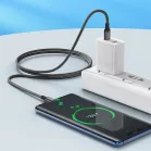 Кабель Hoco X14 TYPE-C TO TYPE-C(52215) USB Type-C (m)-USB Type-C (m) 1м черный