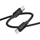 Кабель Hoco X115 51998 USB Type-C (m)-USB Type-C (m) 1м черный