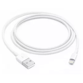 Кабель Apple A1480 MUQW3ZM/A USB (m)-Lightning (m) 1м белый