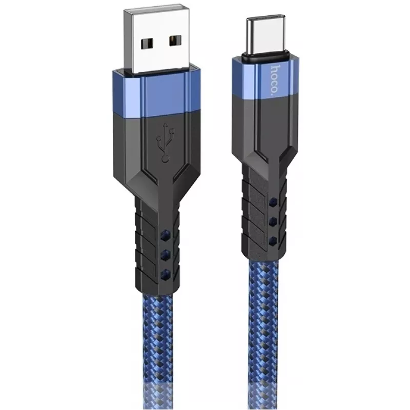 Кабель Hoco U110 70615 USB (m)-USB Type-C (m) 1.2м синий