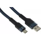 Кабель Hoco U110 70615 USB (m)-USB Type-C (m) 1.2м синий